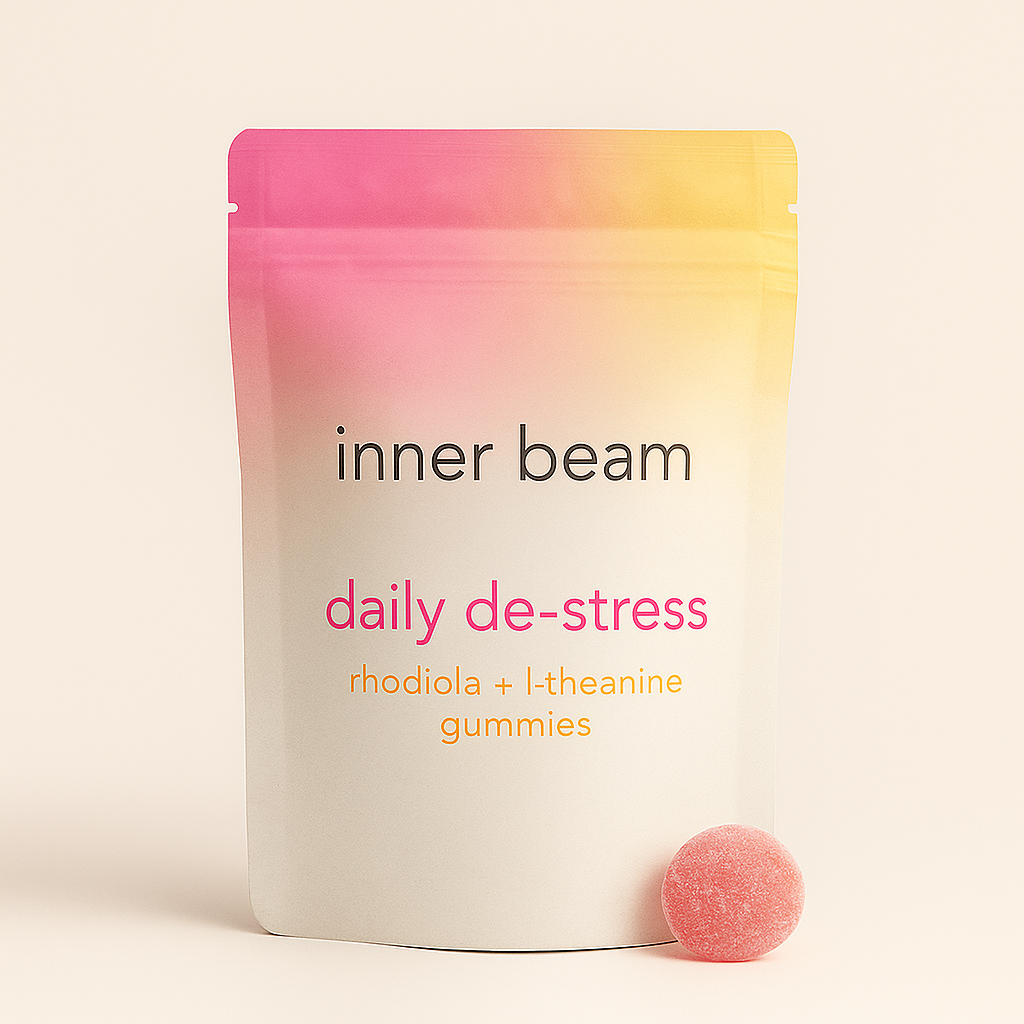 Daily Rhodiola + L-Theanine De-Stress Gummies